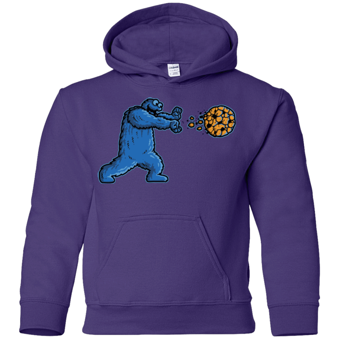 Sweatshirts Purple / YS COOKIE DOUKEN Youth Hoodie