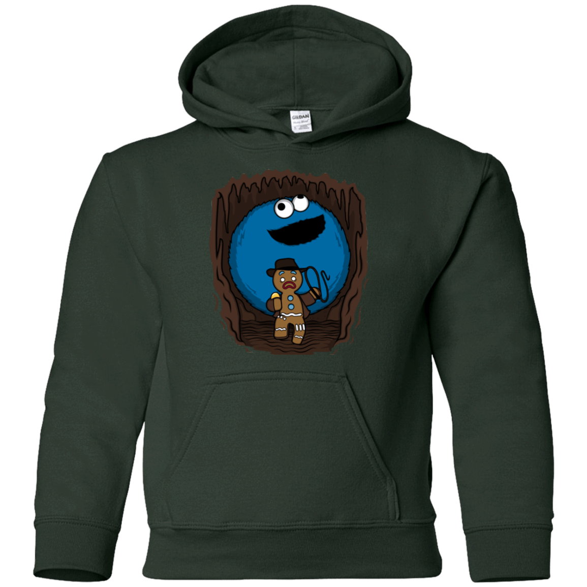 Sweatshirts Forest Green / YS Cookie Jones Youth Hoodie