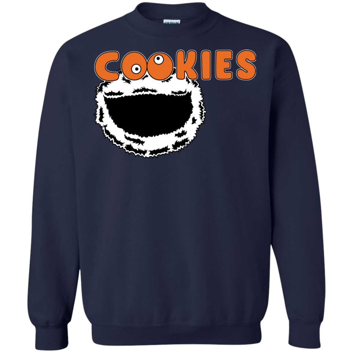Sweatshirts Navy / S Cookies! Crewneck Sweatshirt