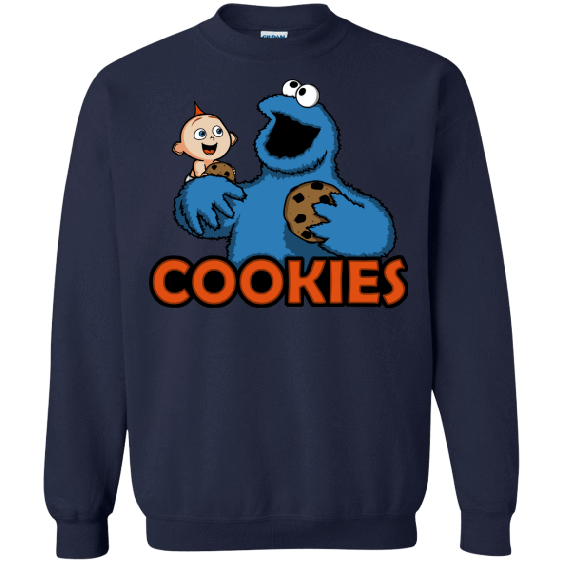 Sweatshirts Navy / S Cookies Crewneck Sweatshirt