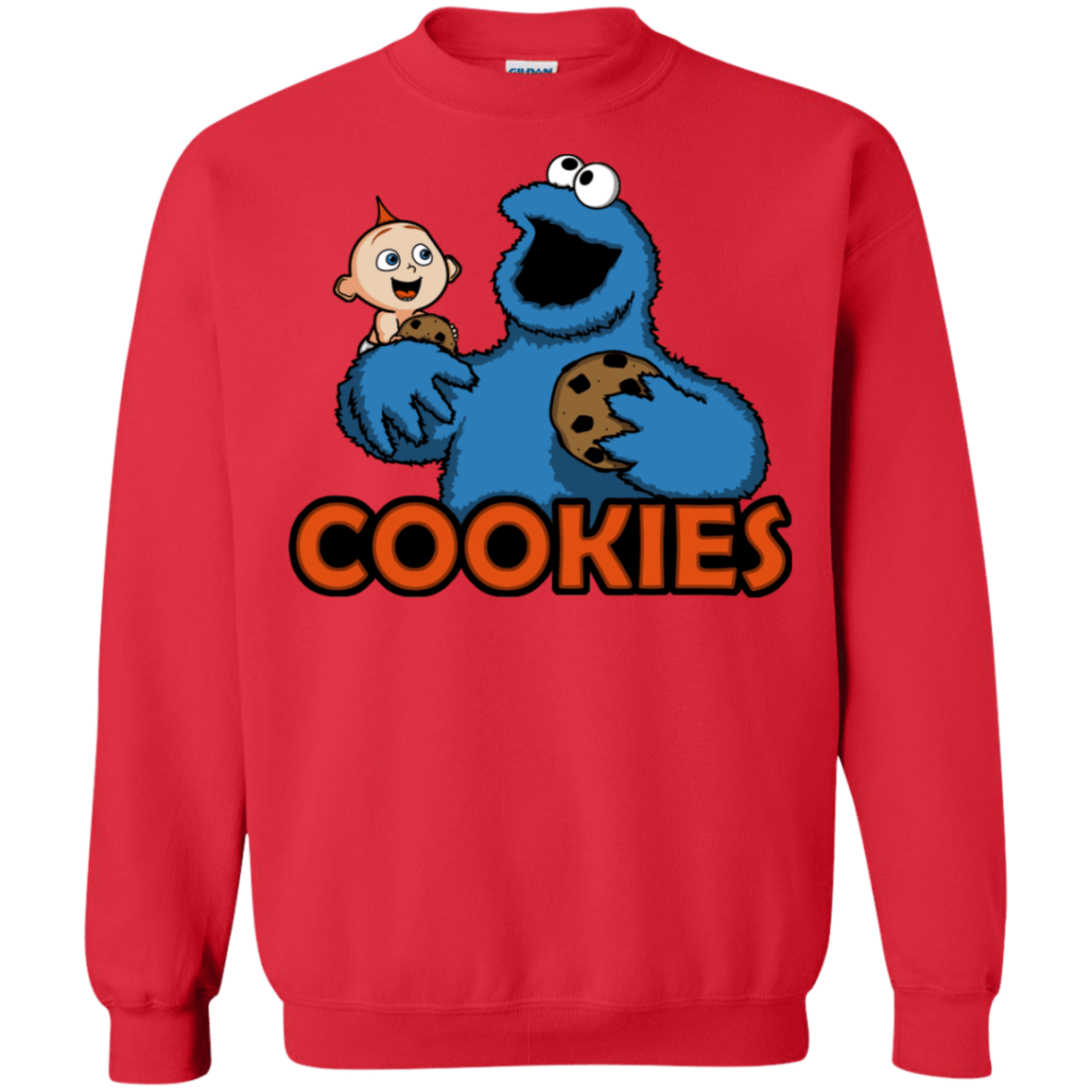 Sweatshirts Red / S Cookies Crewneck Sweatshirt