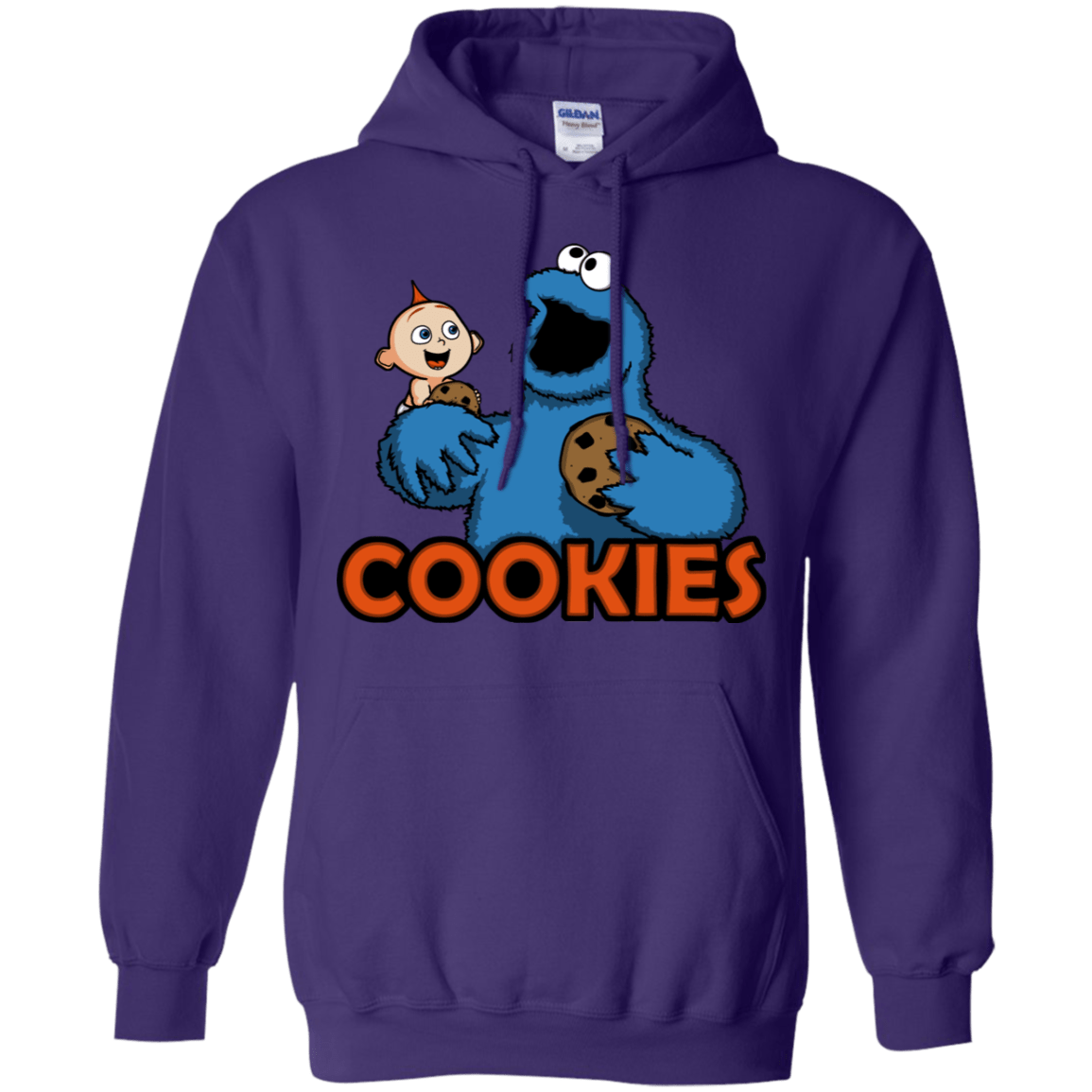 Sweatshirts Purple / S Cookies Pullover Hoodie