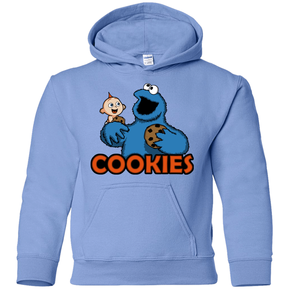 Sweatshirts Carolina Blue / YS Cookies Youth Hoodie