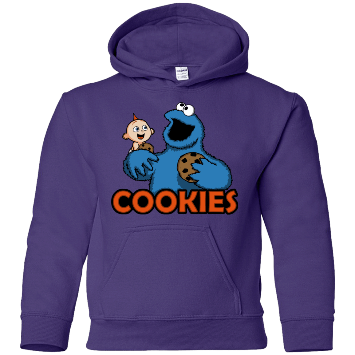 Sweatshirts Purple / YS Cookies Youth Hoodie