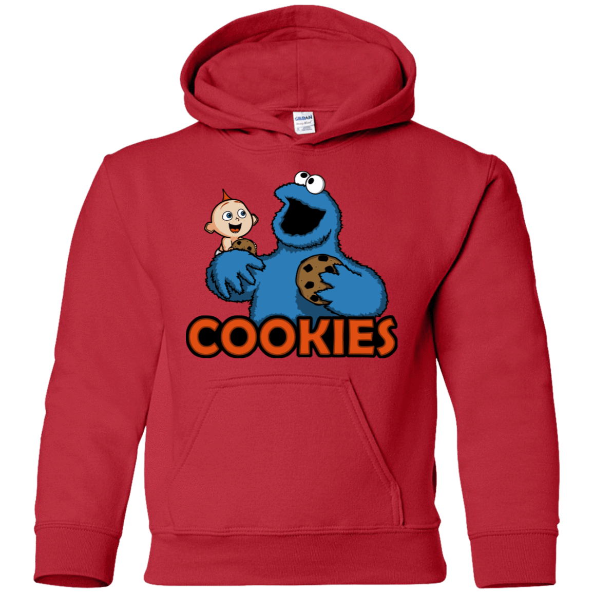 Sweatshirts Red / YS Cookies Youth Hoodie