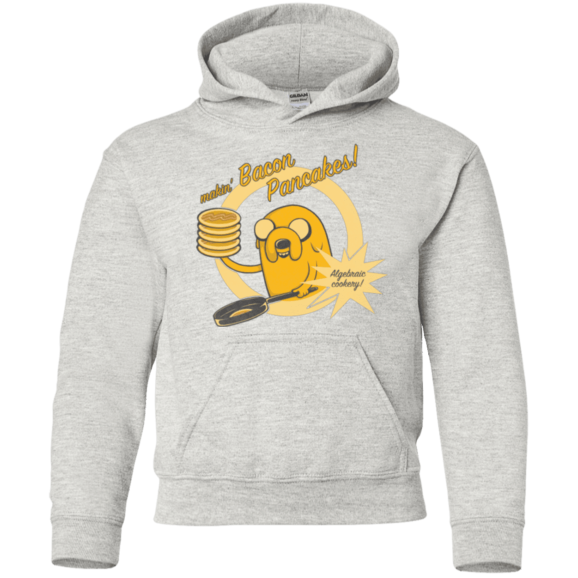 Sweatshirts Ash / YS Cooking Time Youth Hoodie