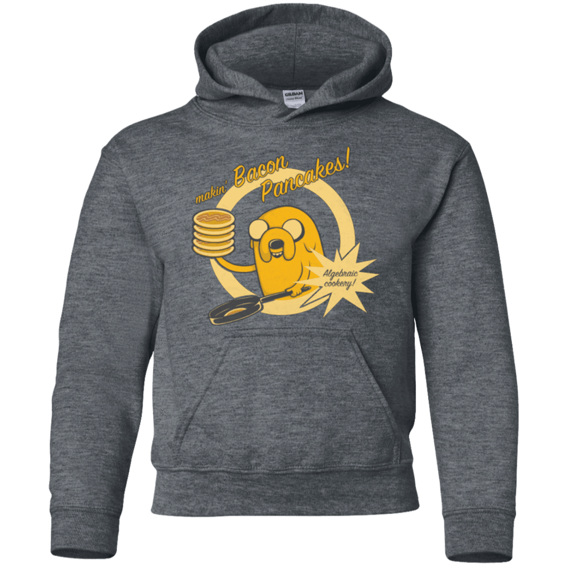 Sweatshirts Dark Heather / YS Cooking Time Youth Hoodie