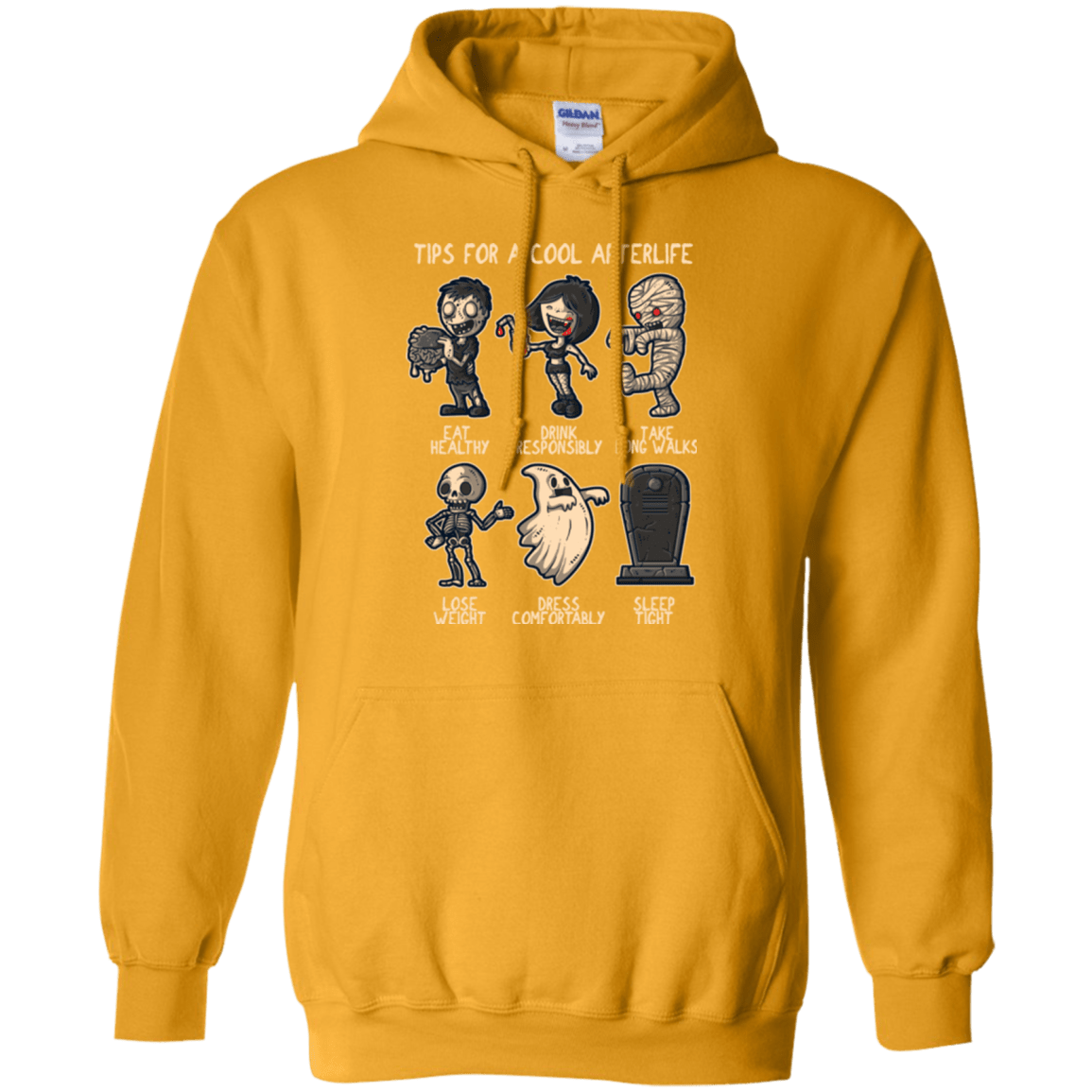 Sweatshirts Gold / Small Cool Afterlife Pullover Hoodie