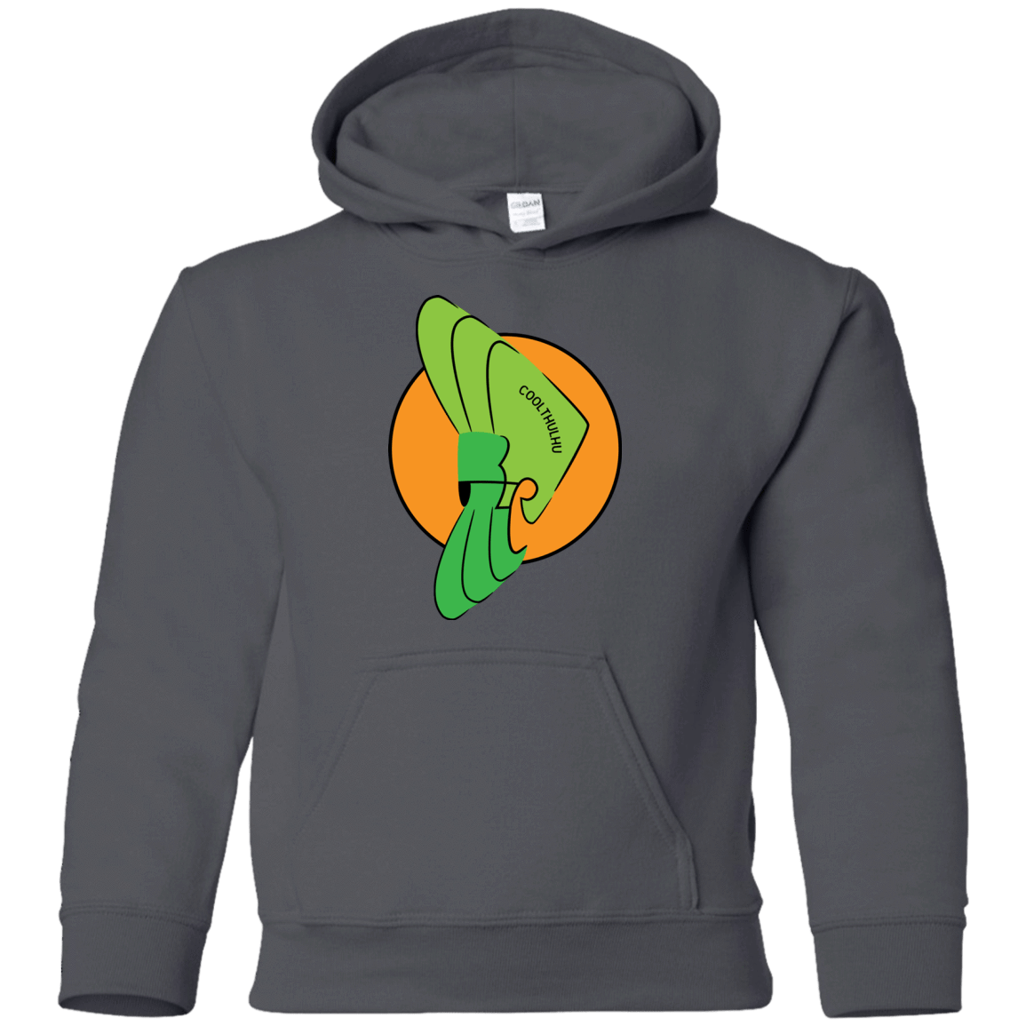 Sweatshirts Charcoal / YS Coolthulhu Youth Hoodie