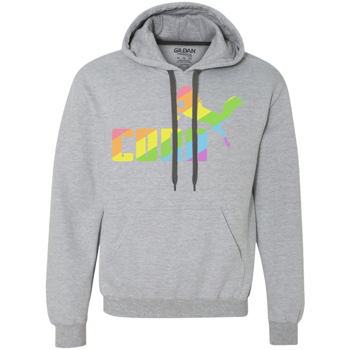 Sweatshirts Sport Grey / S Corn Premium Fleece Hoodie