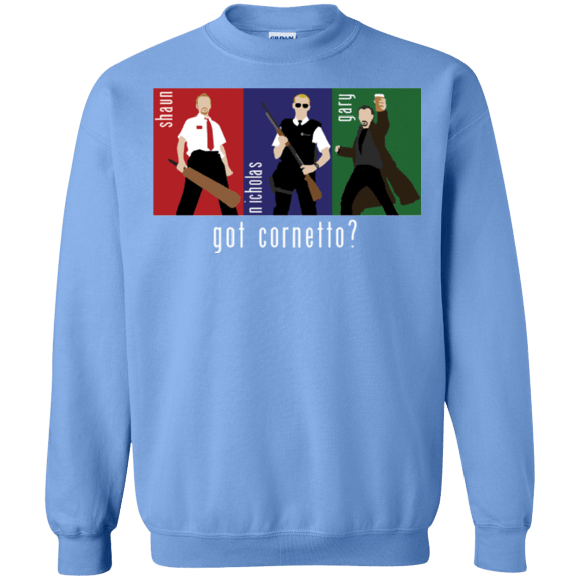 Sweatshirts Carolina Blue / Small Cornetto Crewneck Sweatshirt
