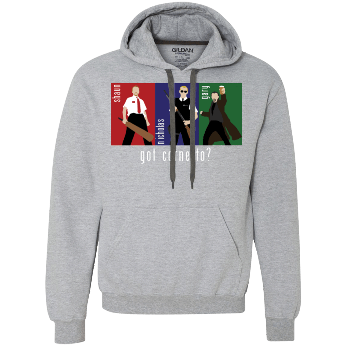 Sweatshirts Sport Grey / Small Cornetto Premium Fleece Hoodie