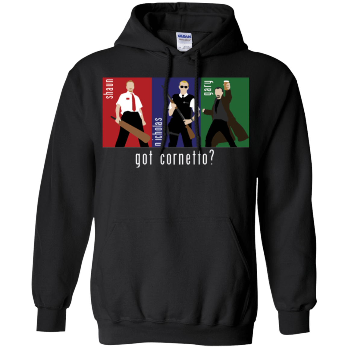Sweatshirts Black / Small Cornetto Pullover Hoodie