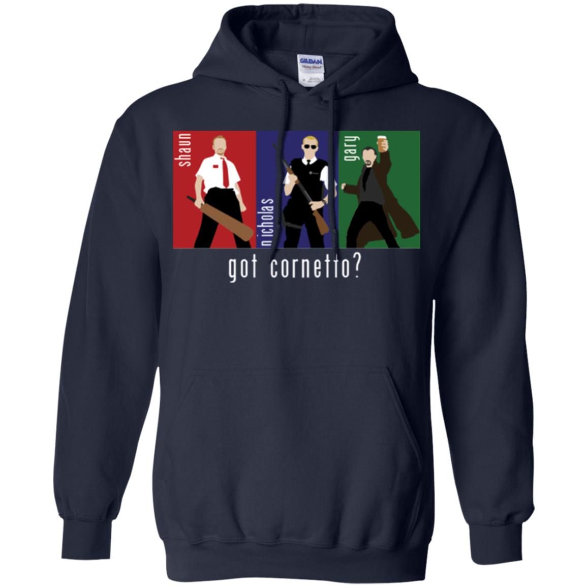 Sweatshirts Navy / Small Cornetto Pullover Hoodie