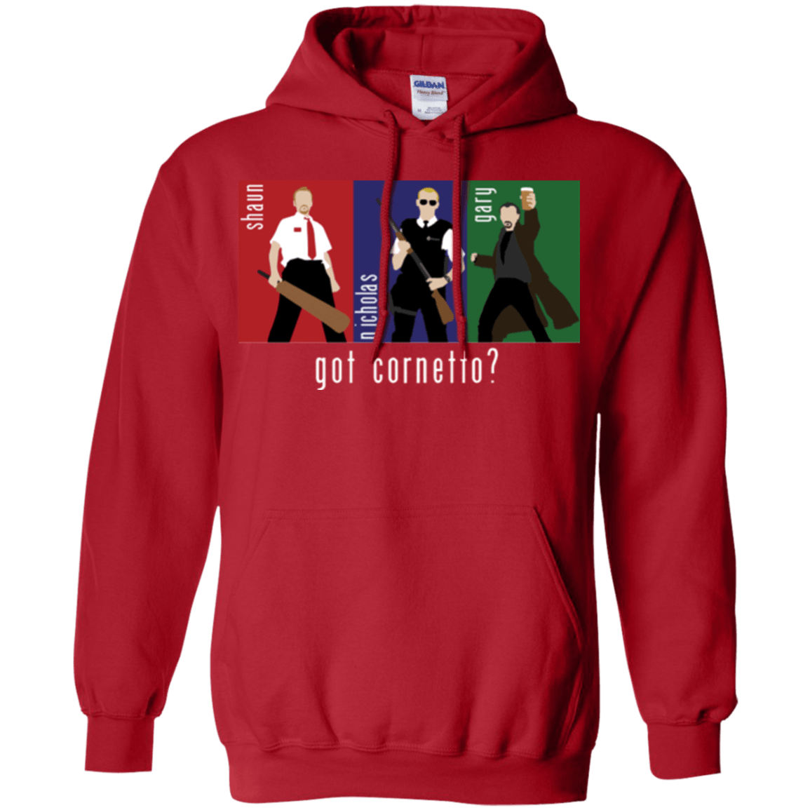 Sweatshirts Red / Small Cornetto Pullover Hoodie