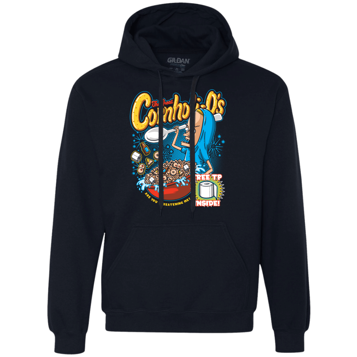 Cornholi-O's Premium Fleece Hoodie