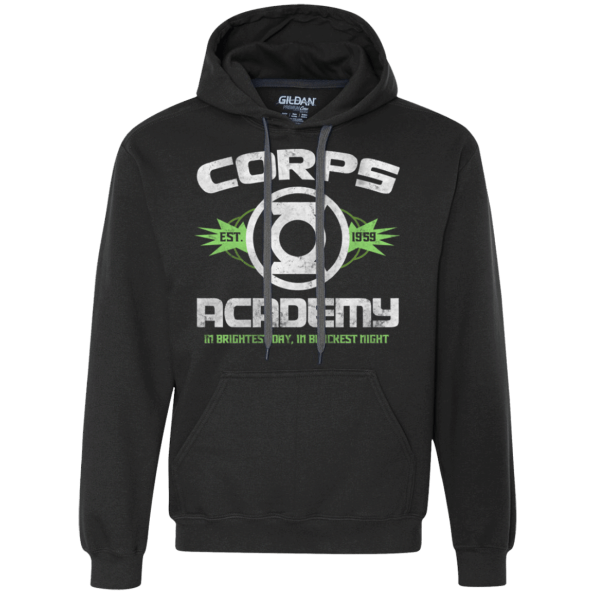 Sweatshirts Black / Small Corps Academy Premium Fleece Hoodie