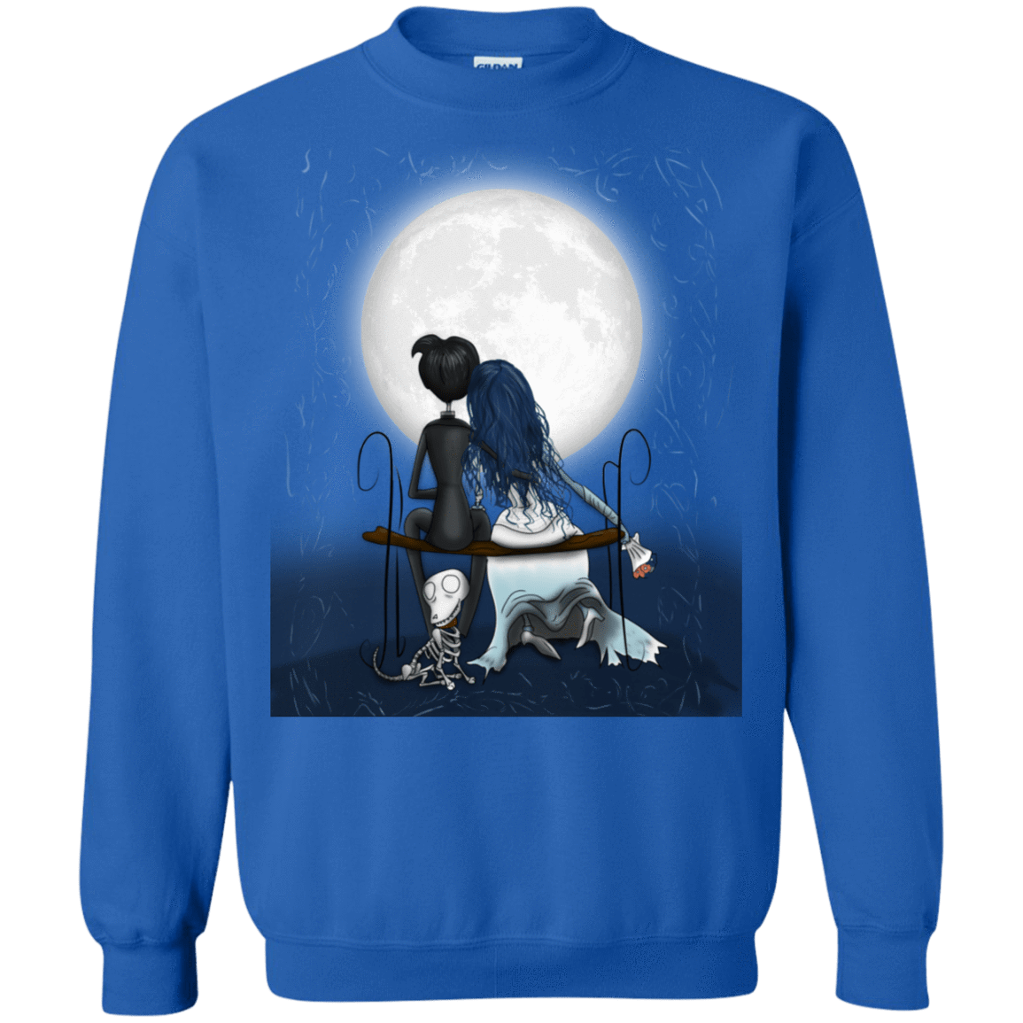 Sweatshirts Royal / S Corpse Bride Love Crewneck Sweatshirt