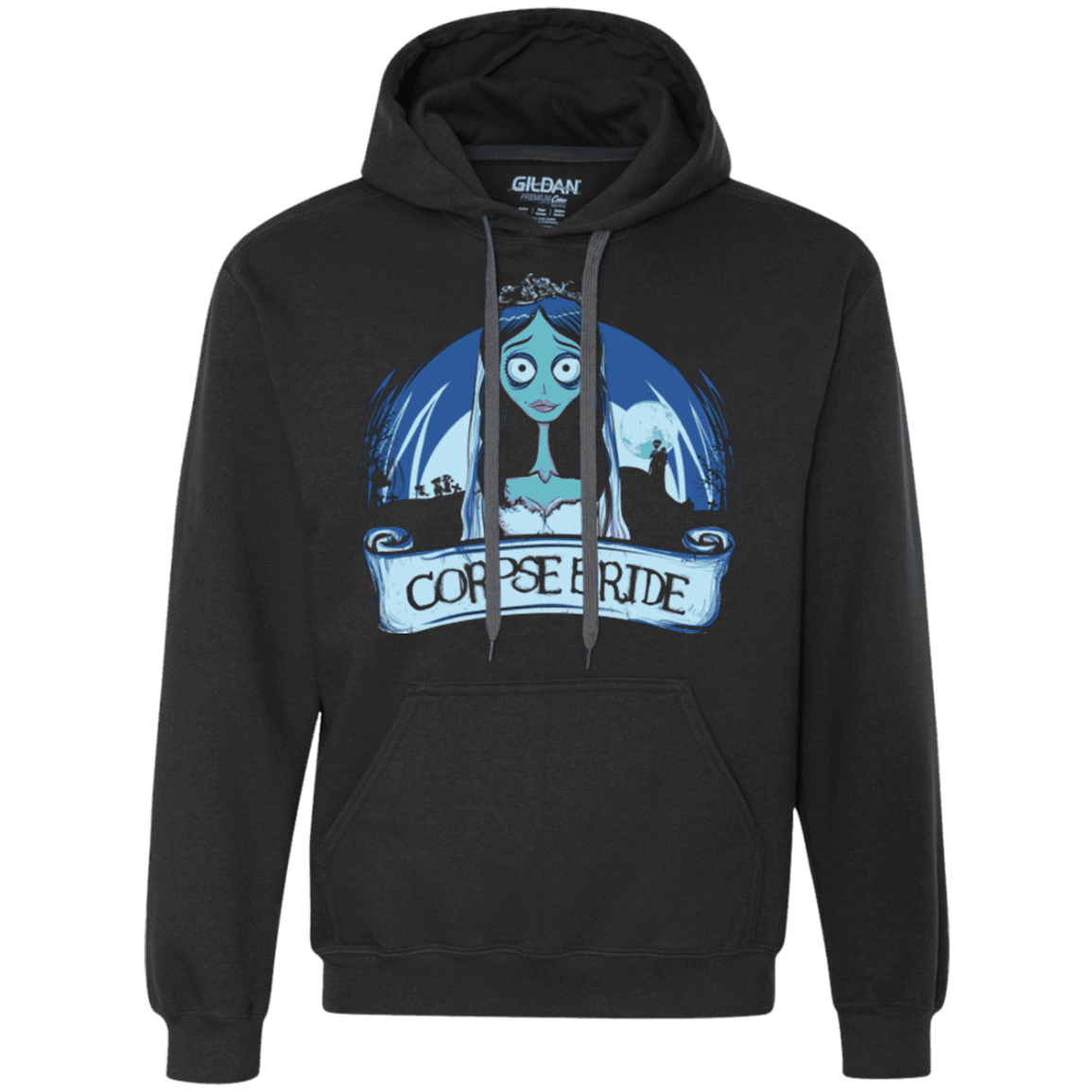 Sweatshirts Black / Small Corpse Bride Premium Fleece Hoodie