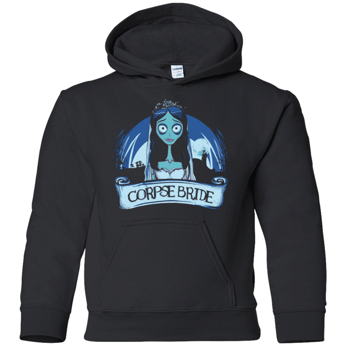 Sweatshirts Black / YS Corpse Bride Youth Hoodie