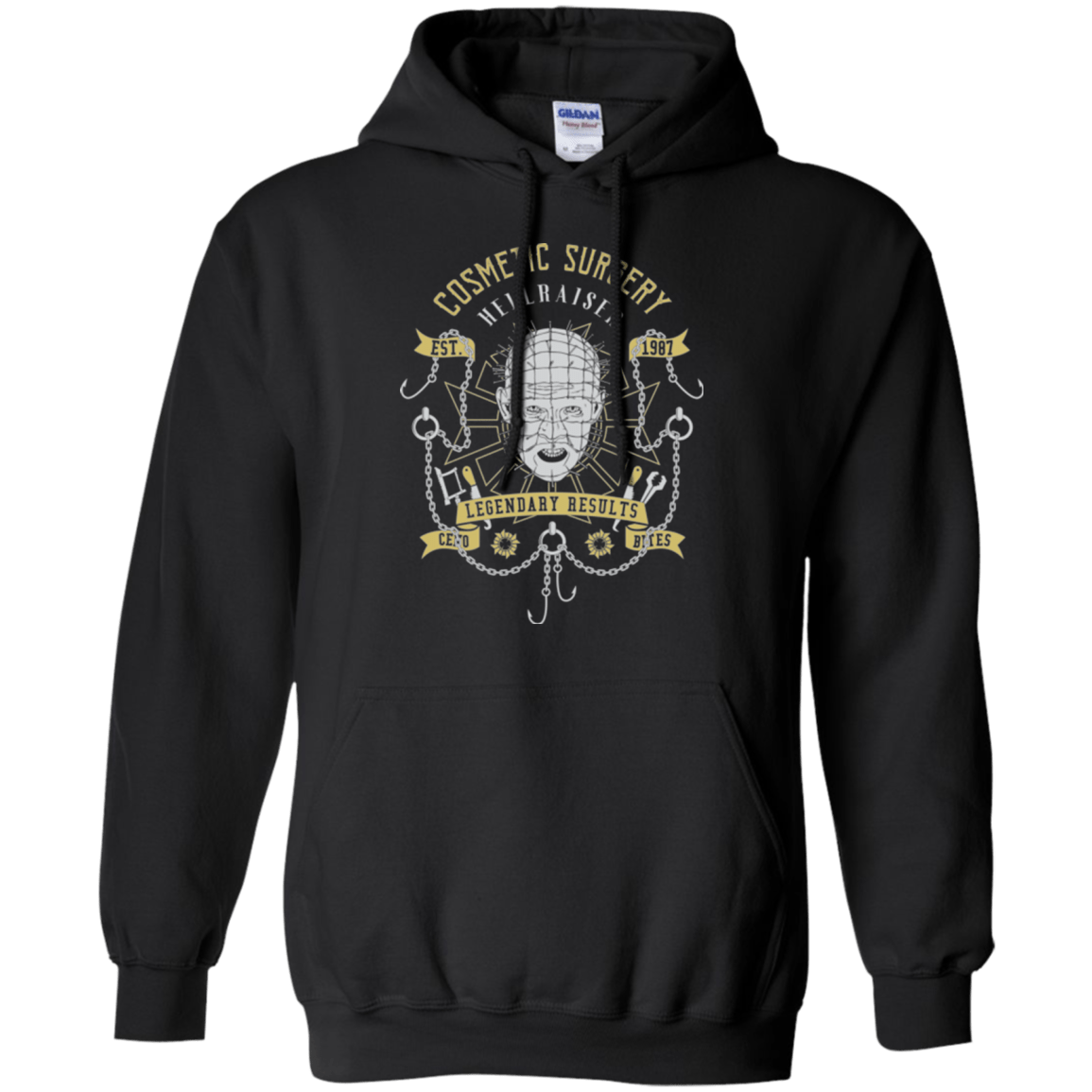 Sweatshirts Black / Small COSMETIC SURGERY Pullover Hoodie