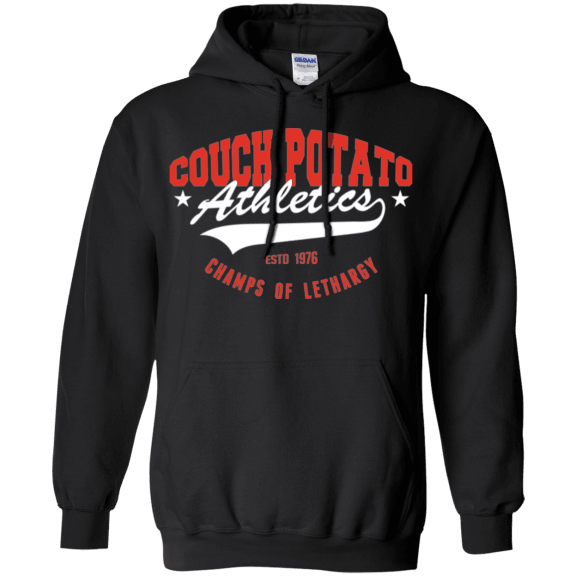 Sweatshirts Black / Small Couch Potato Pullover Hoodie