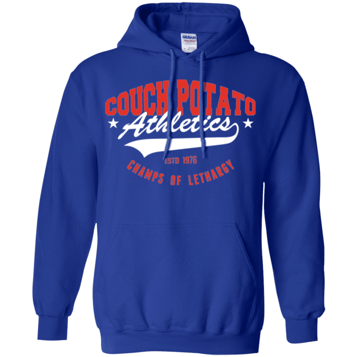 Sweatshirts Royal / Small Couch Potato Pullover Hoodie