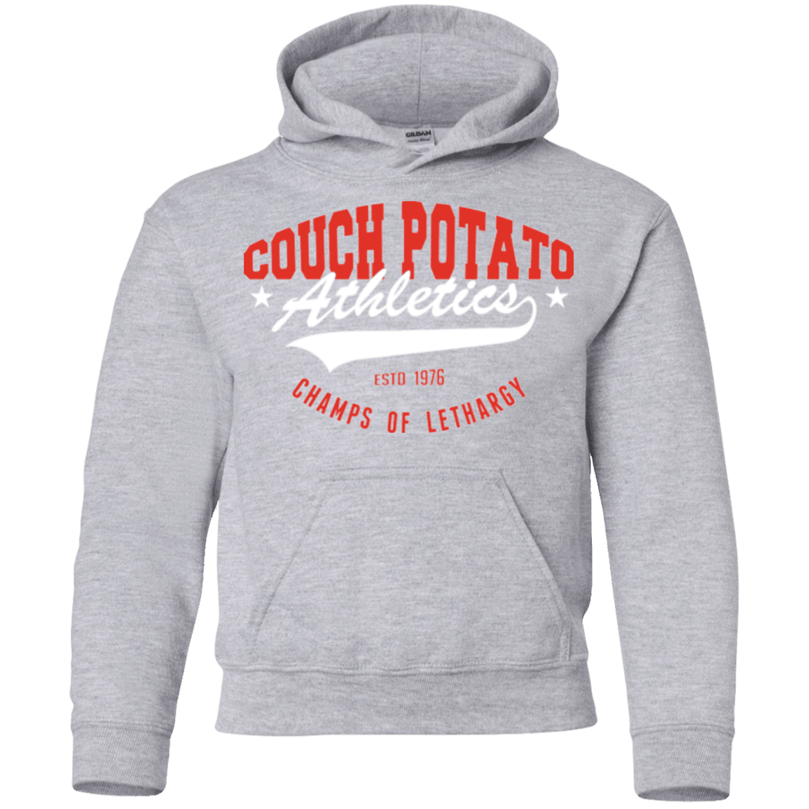 Sweatshirts Sport Grey / YS Couch Potato Youth Hoodie
