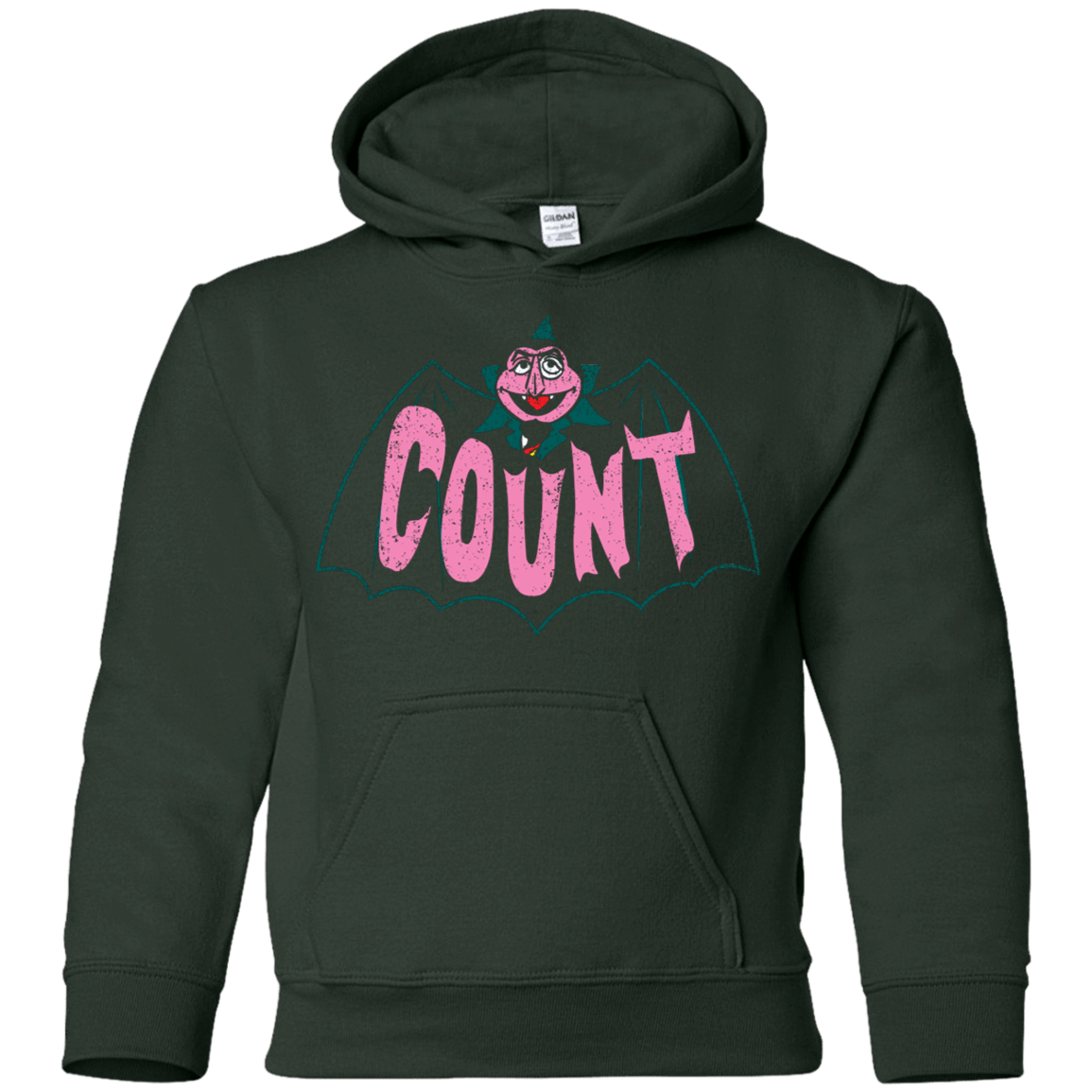 Sweatshirts Forest Green / YS Count Youth Hoodie