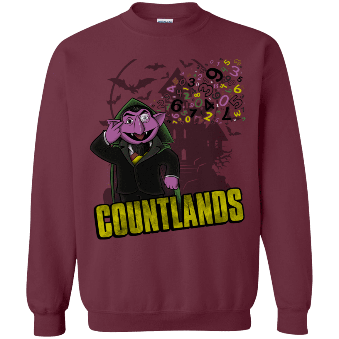 Sweatshirts Maroon / S COUNTLANDS Crewneck Sweatshirt