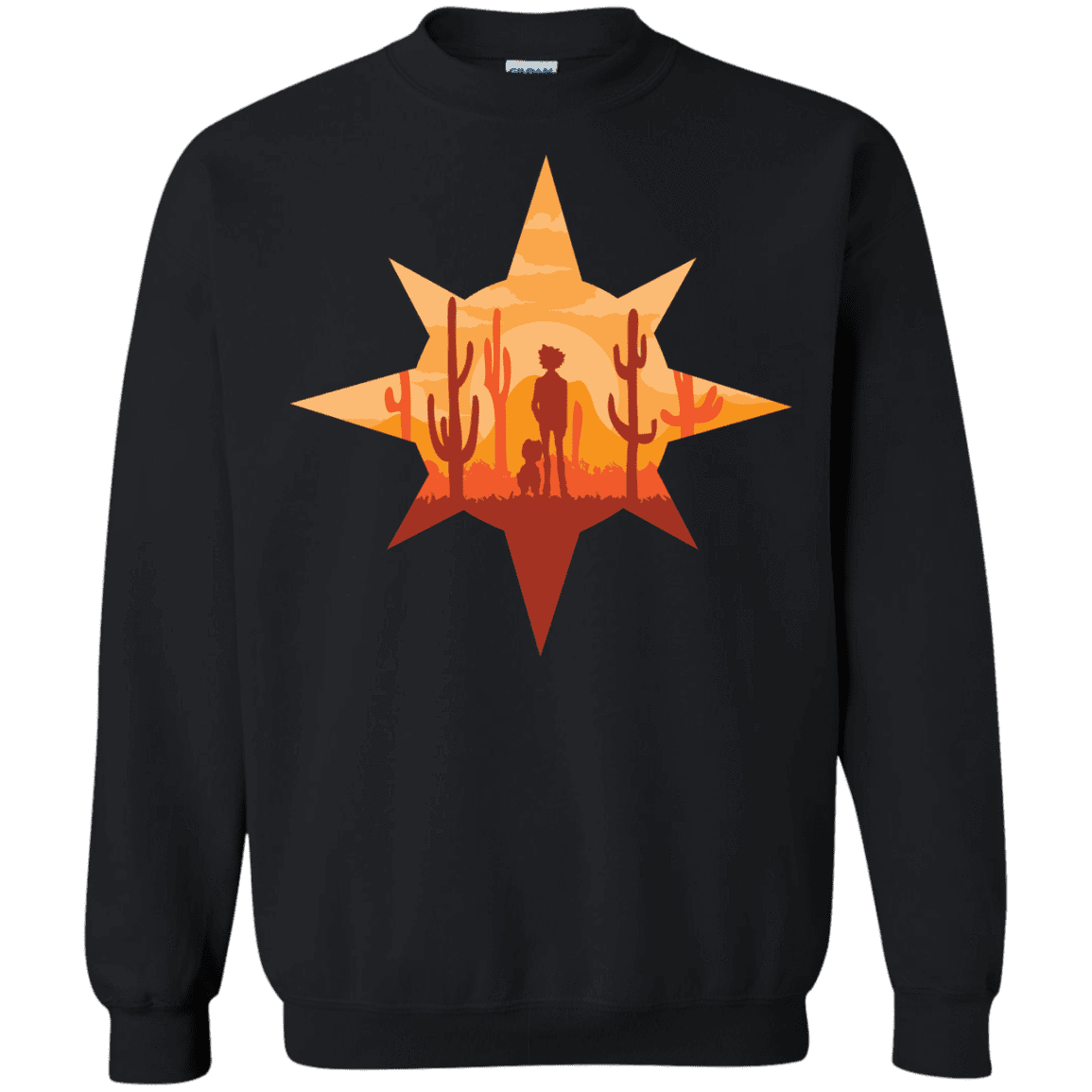 Sweatshirts Black / S Courage Crewneck Sweatshirt