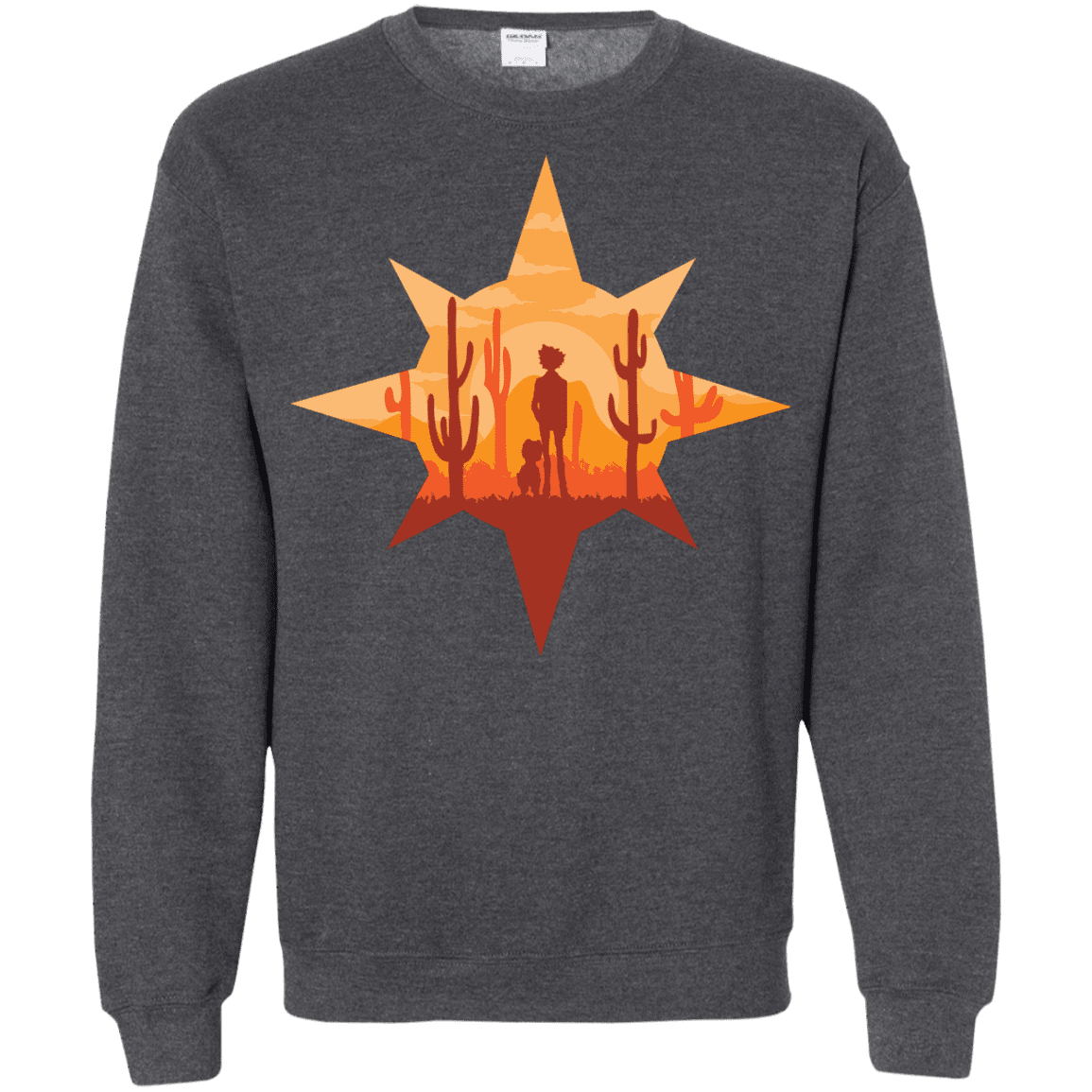 Sweatshirts Dark Heather / S Courage Crewneck Sweatshirt
