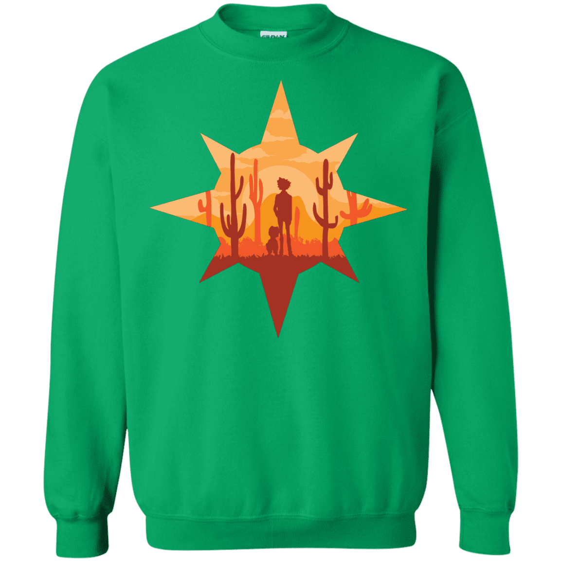 Sweatshirts Irish Green / S Courage Crewneck Sweatshirt