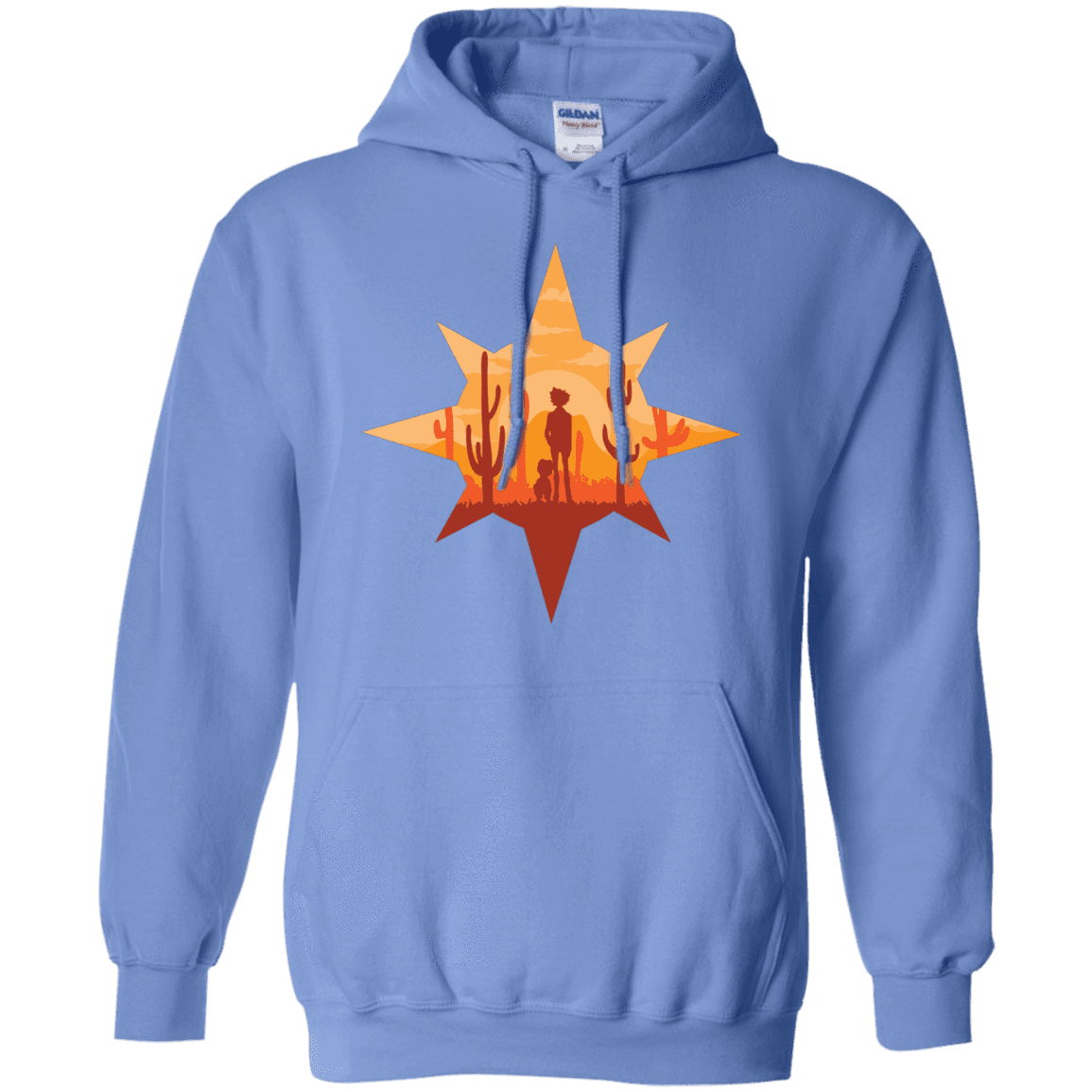 Sweatshirts Carolina Blue / S Courage Pullover Hoodie