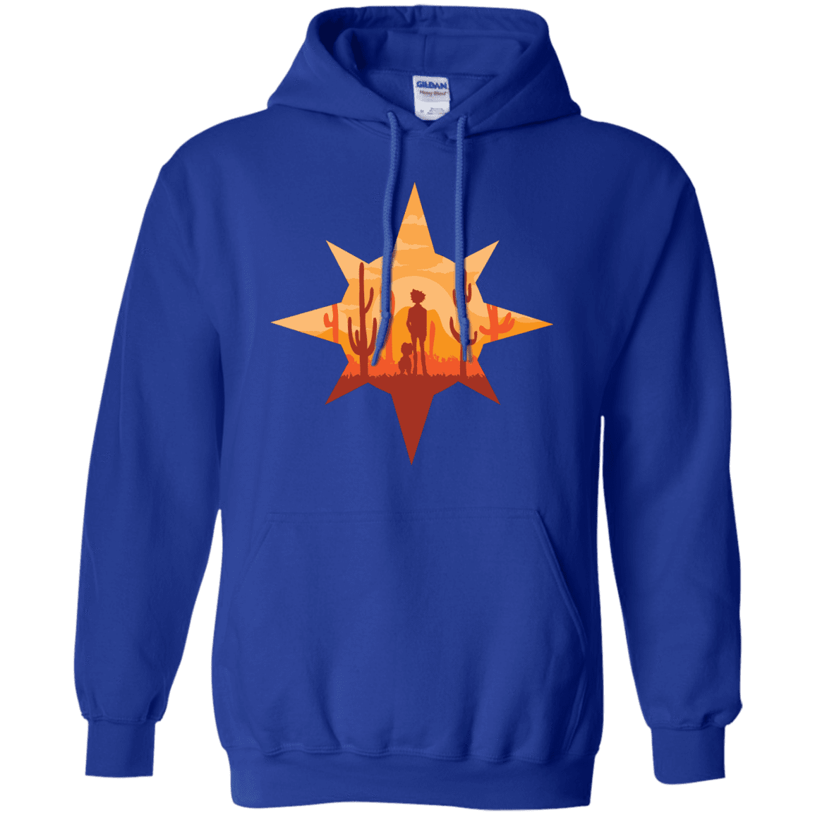 Sweatshirts Royal / S Courage Pullover Hoodie