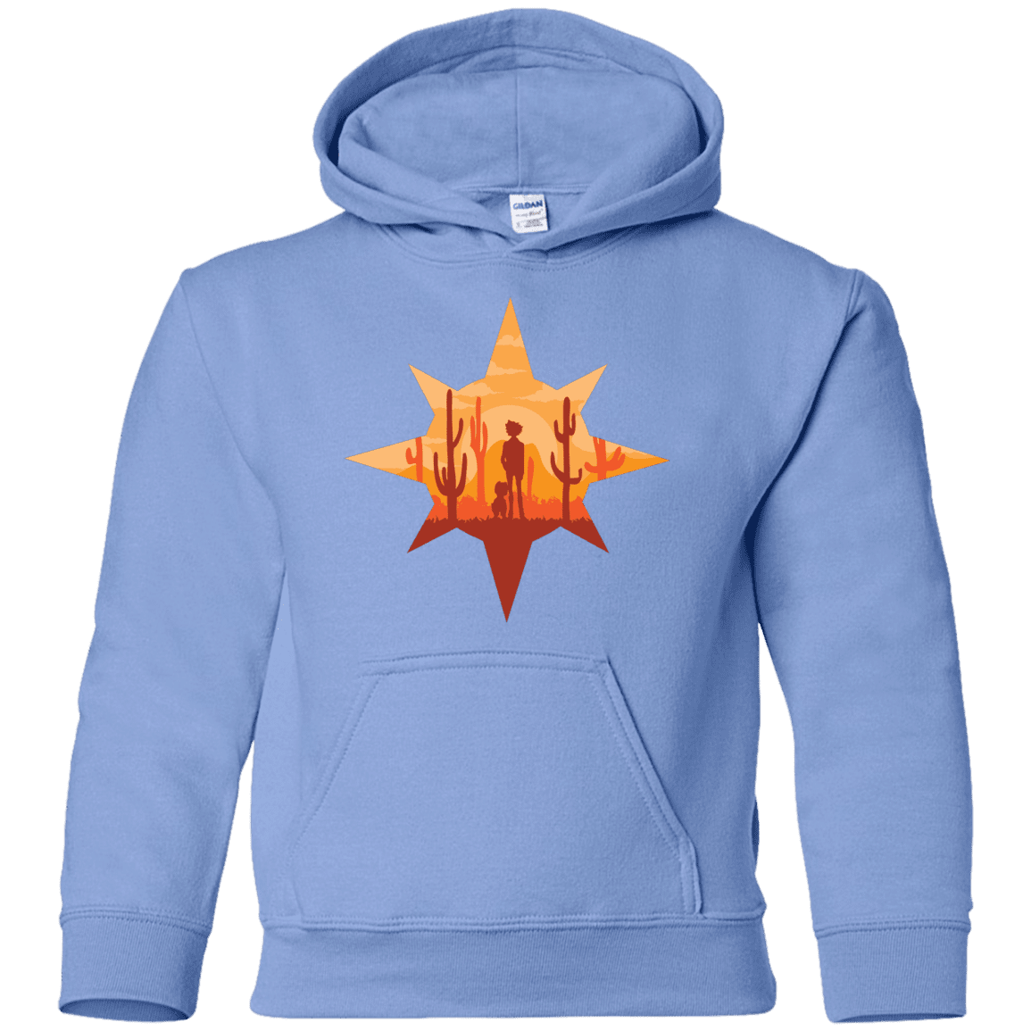 Sweatshirts Carolina Blue / YS Courage Youth Hoodie