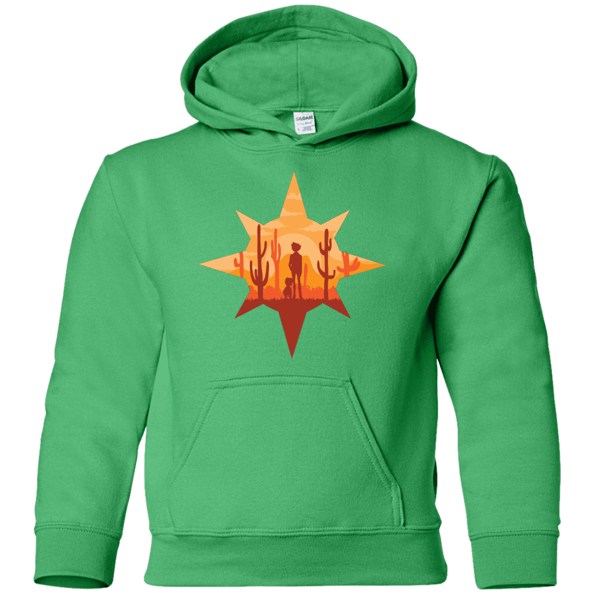 Sweatshirts Irish Green / YS Courage Youth Hoodie