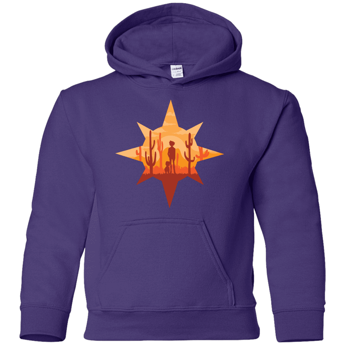Sweatshirts Purple / YS Courage Youth Hoodie