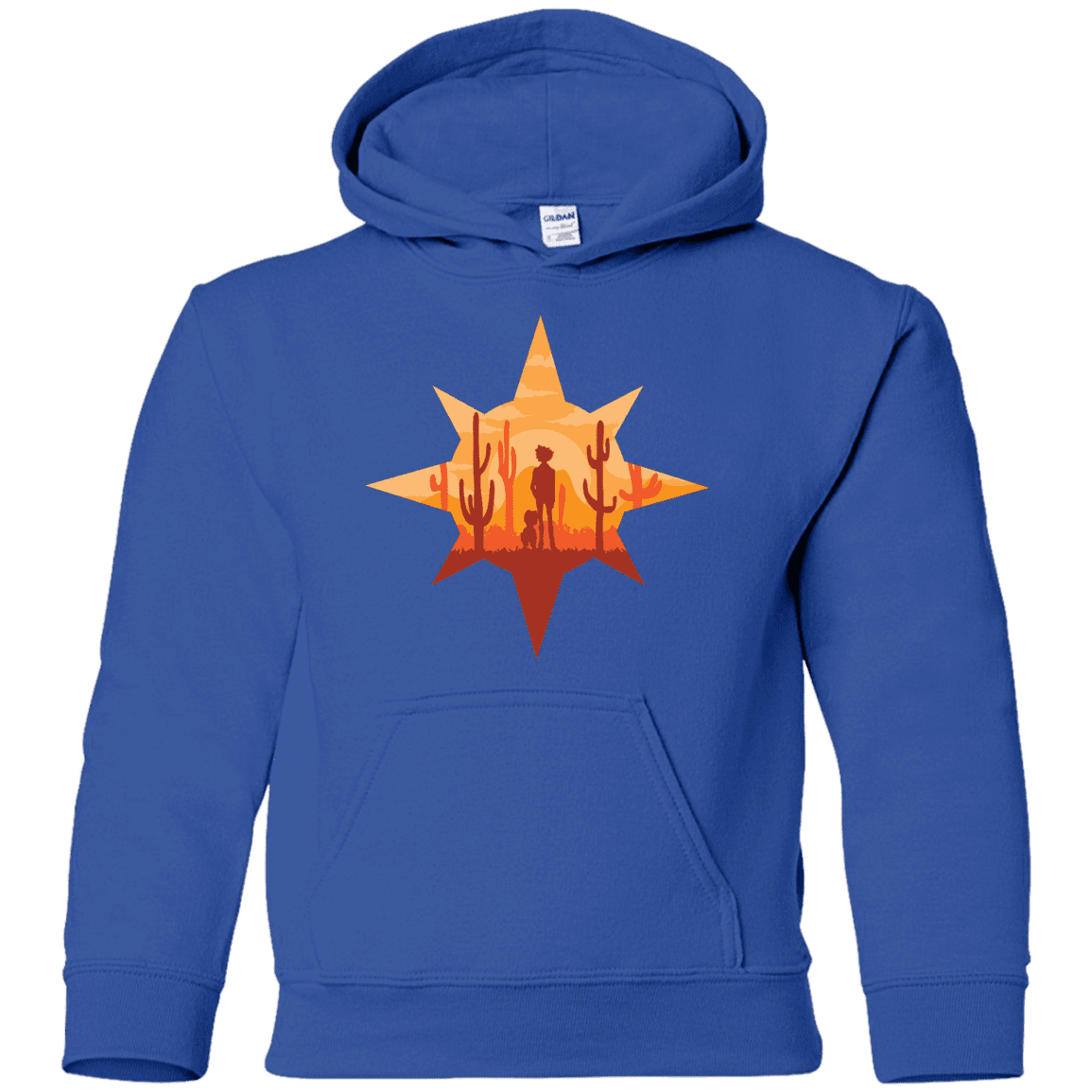 Sweatshirts Royal / YS Courage Youth Hoodie