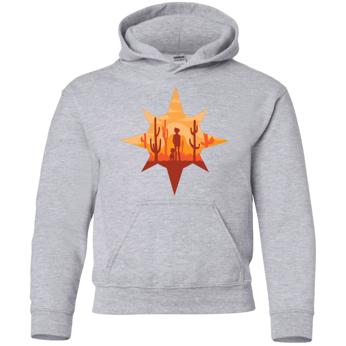 Sweatshirts Sport Grey / YS Courage Youth Hoodie