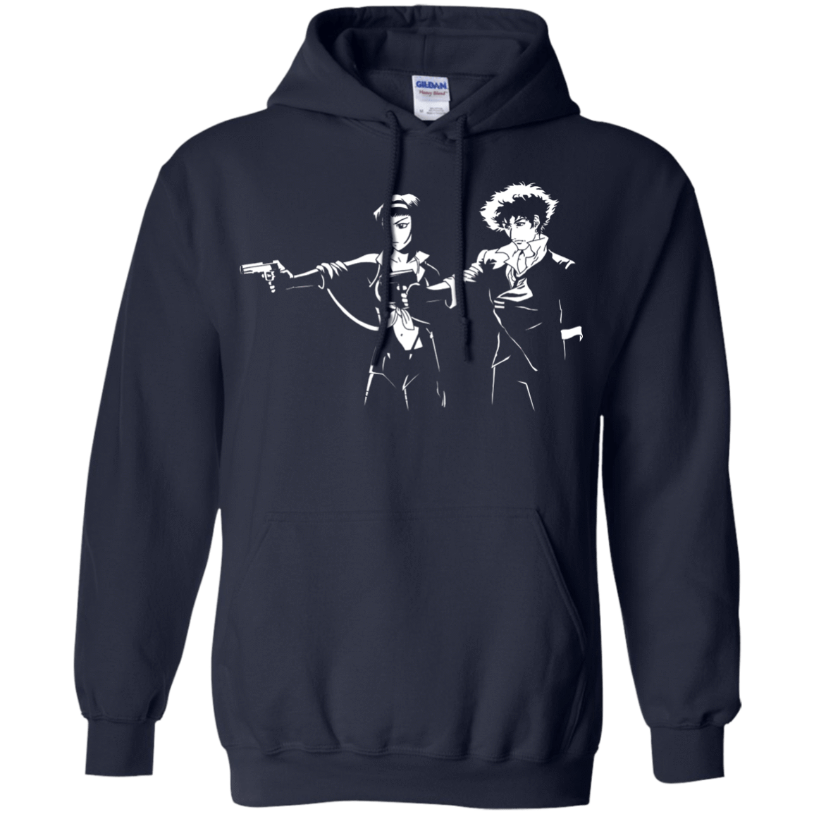 Sweatshirts Navy / S Cowboy Fiction Pullover Hoodie