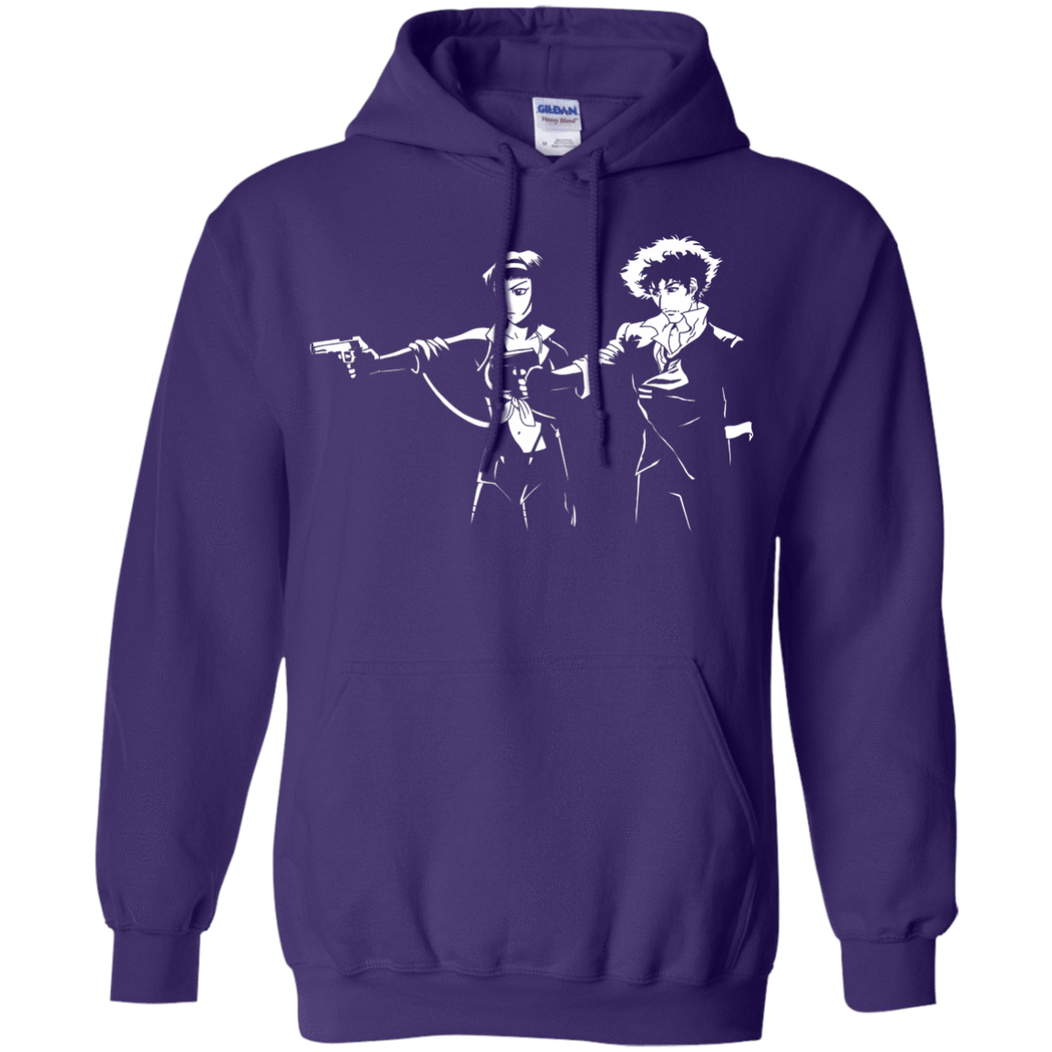 Sweatshirts Purple / S Cowboy Fiction Pullover Hoodie
