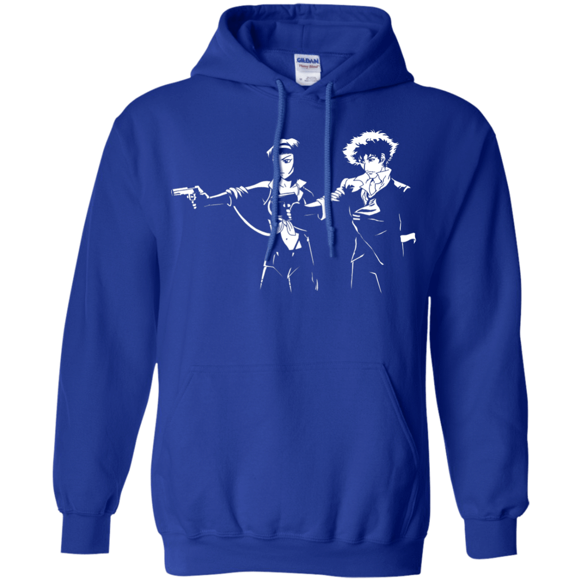 Sweatshirts Royal / S Cowboy Fiction Pullover Hoodie