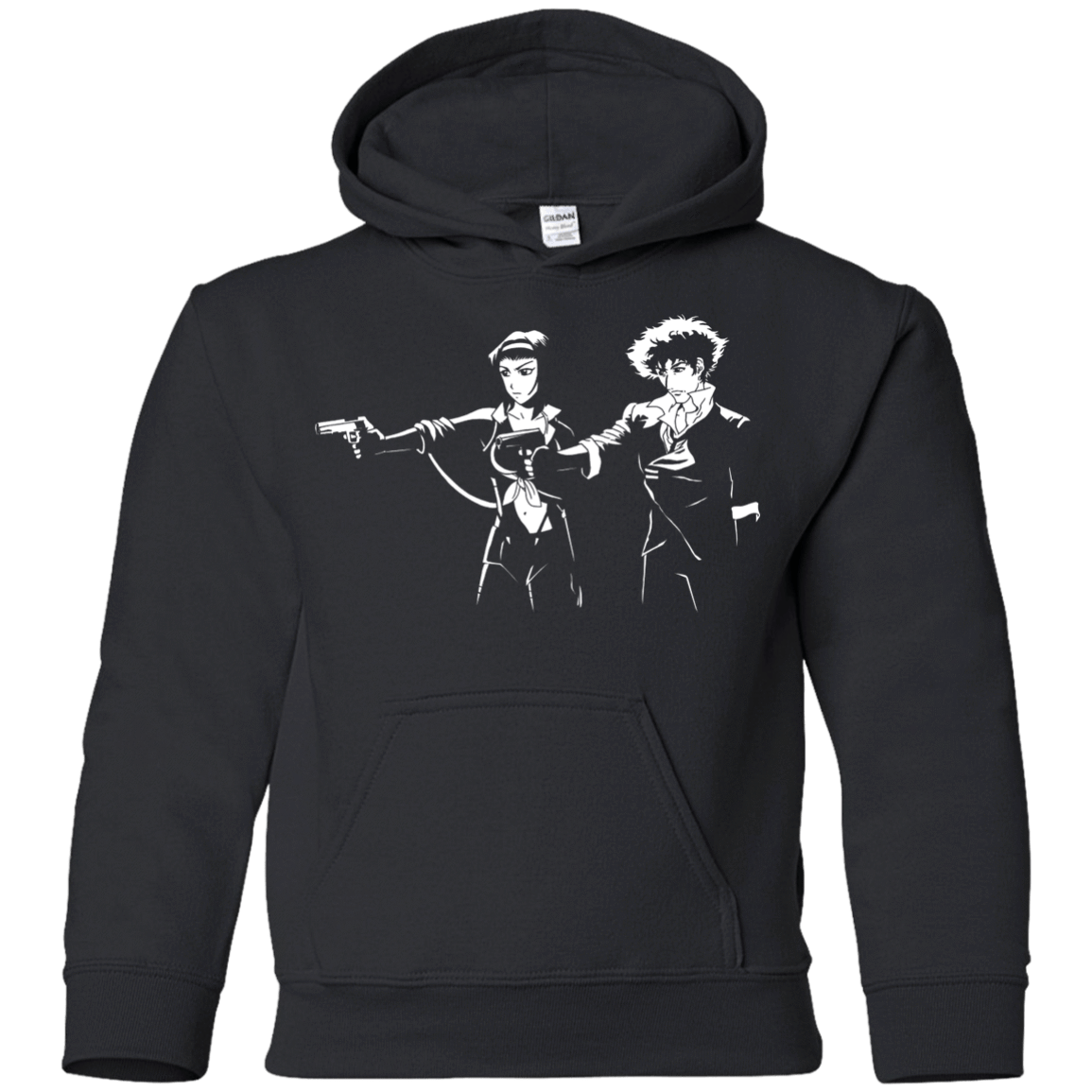 Sweatshirts Black / YS Cowboy Fiction Youth Hoodie