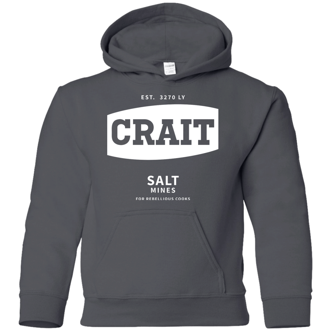 Sweatshirts Charcoal / YS Crait Saxa Salt Youth Hoodie
