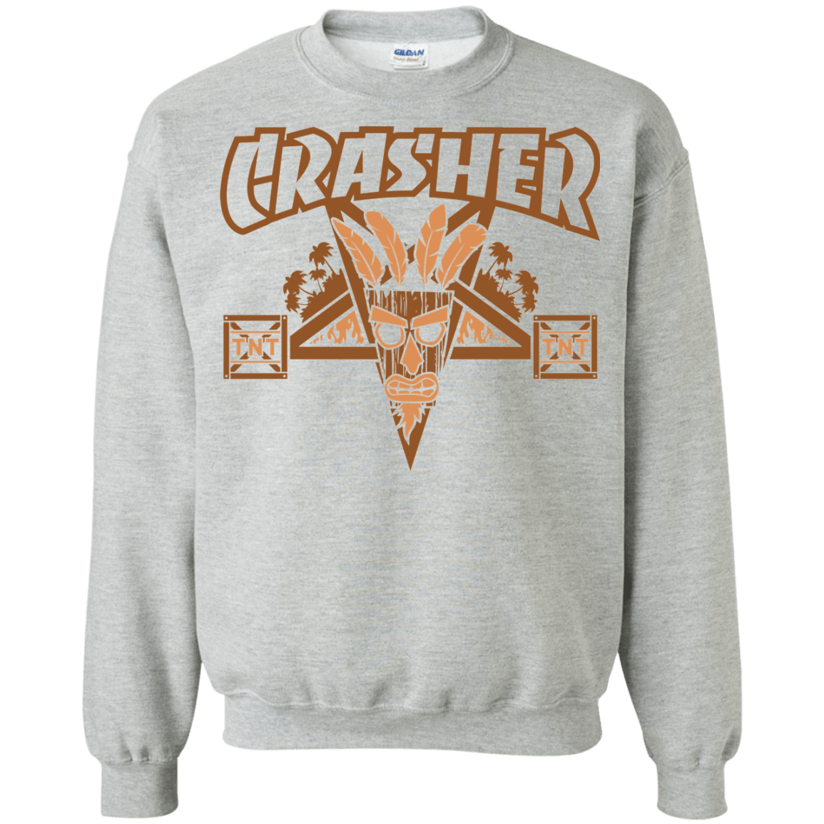 Sweatshirts Sport Grey / S CRASHER Crewneck Sweatshirt