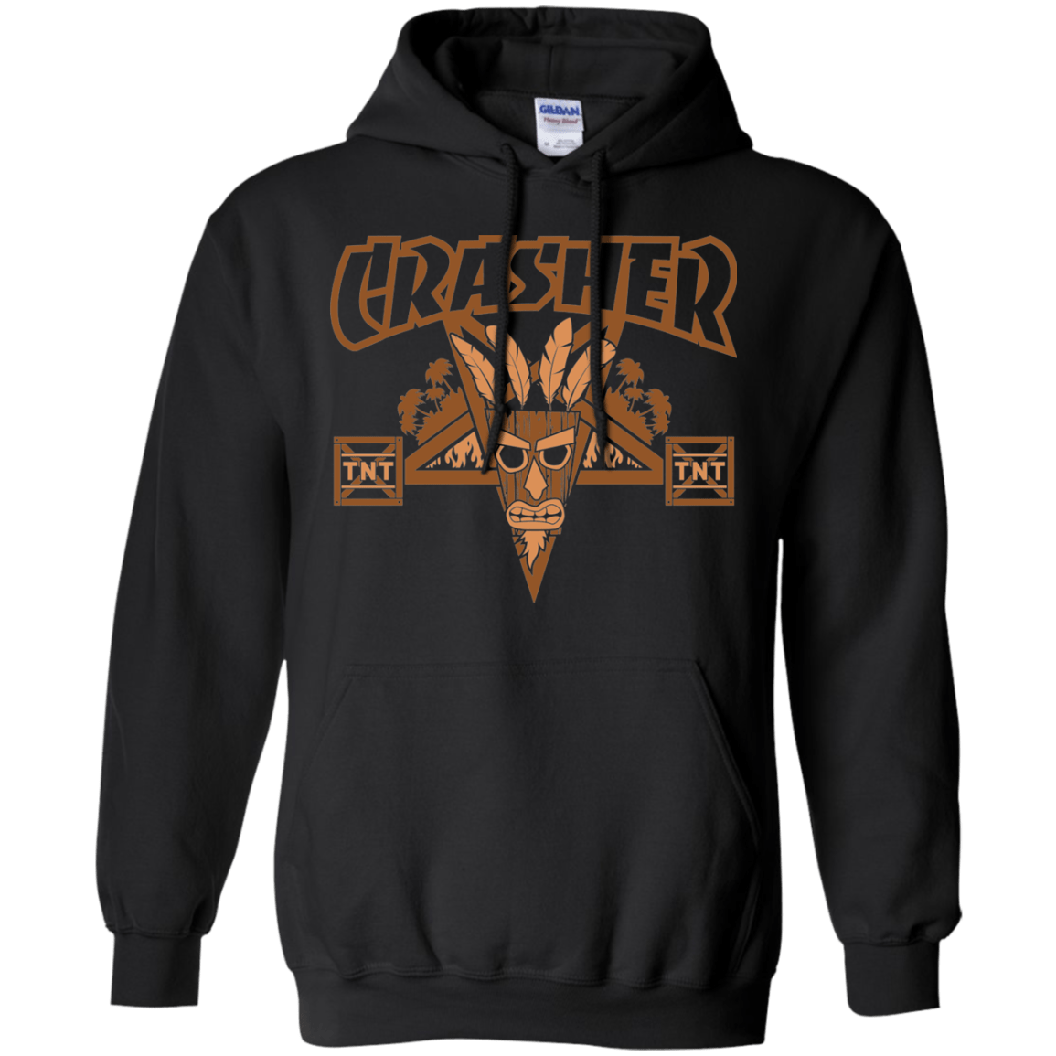 Sweatshirts Black / S CRASHER Pullover Hoodie