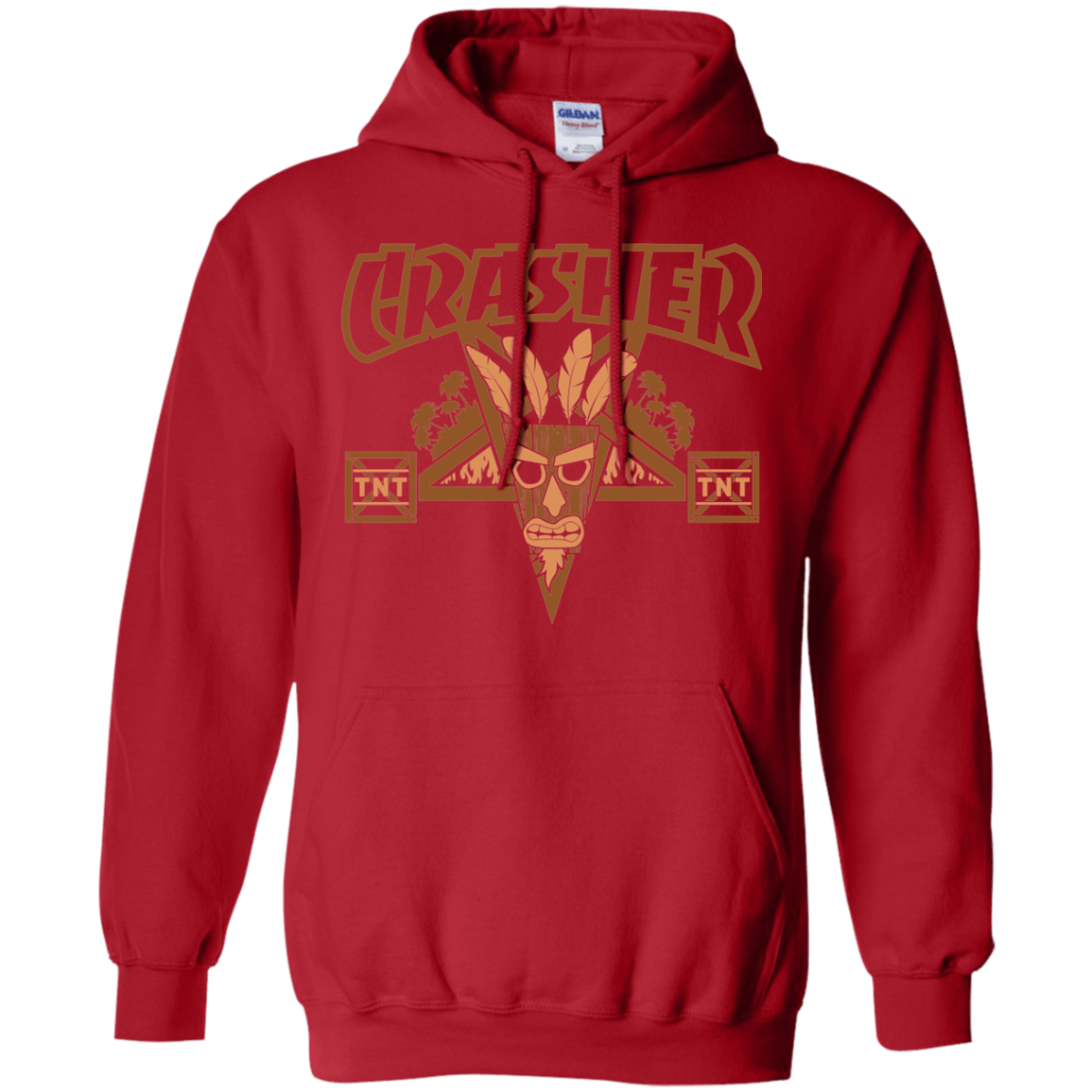 Sweatshirts Red / S CRASHER Pullover Hoodie