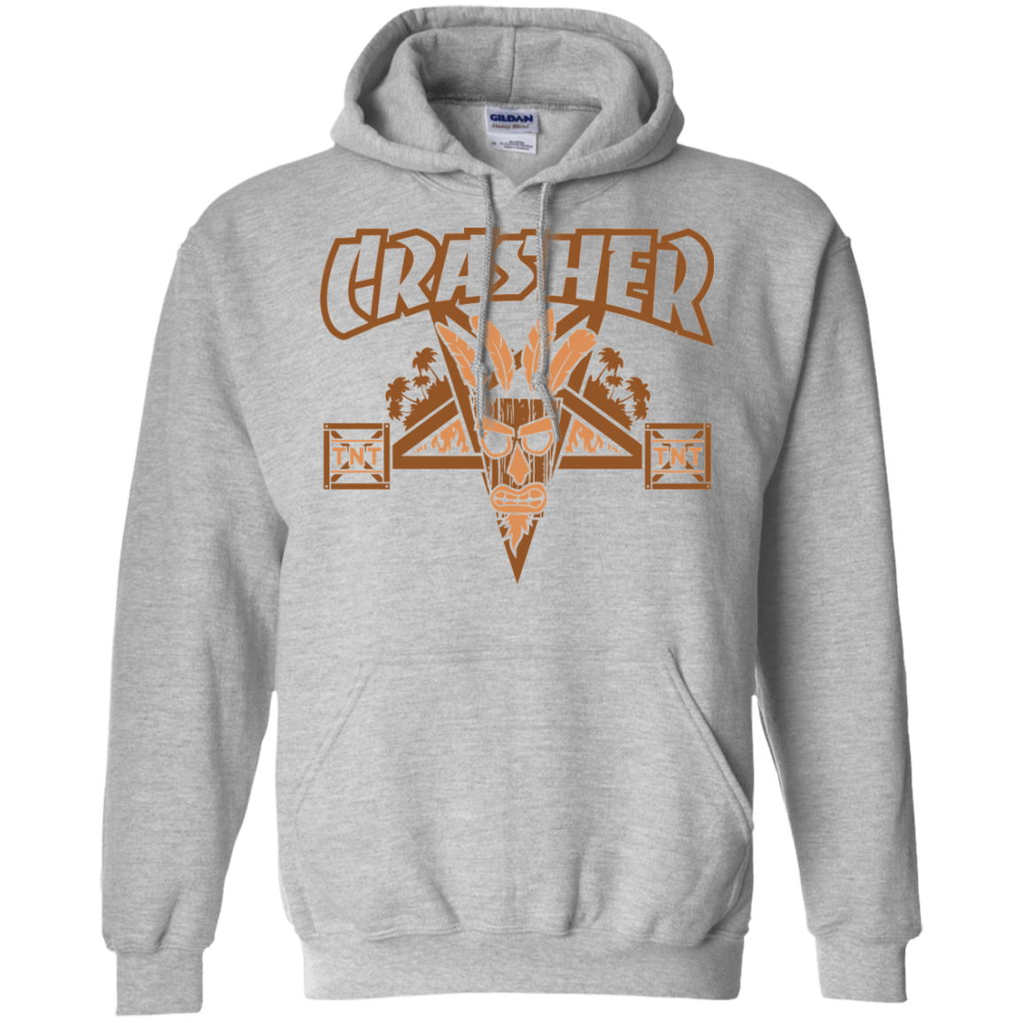 Sweatshirts Sport Grey / S CRASHER Pullover Hoodie