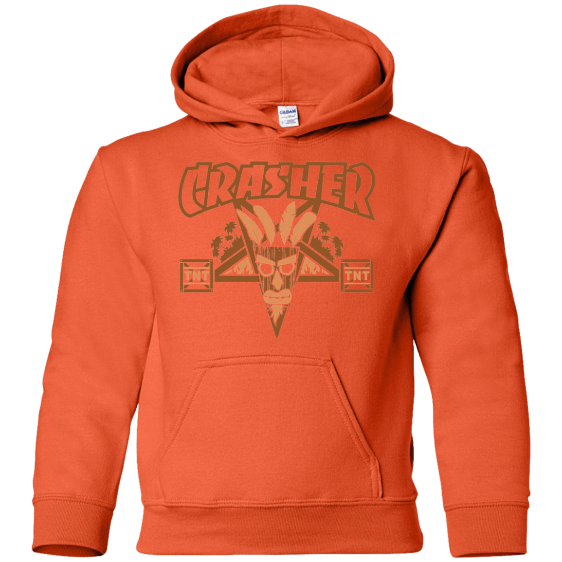 Sweatshirts Orange / YS CRASHER Youth Hoodie